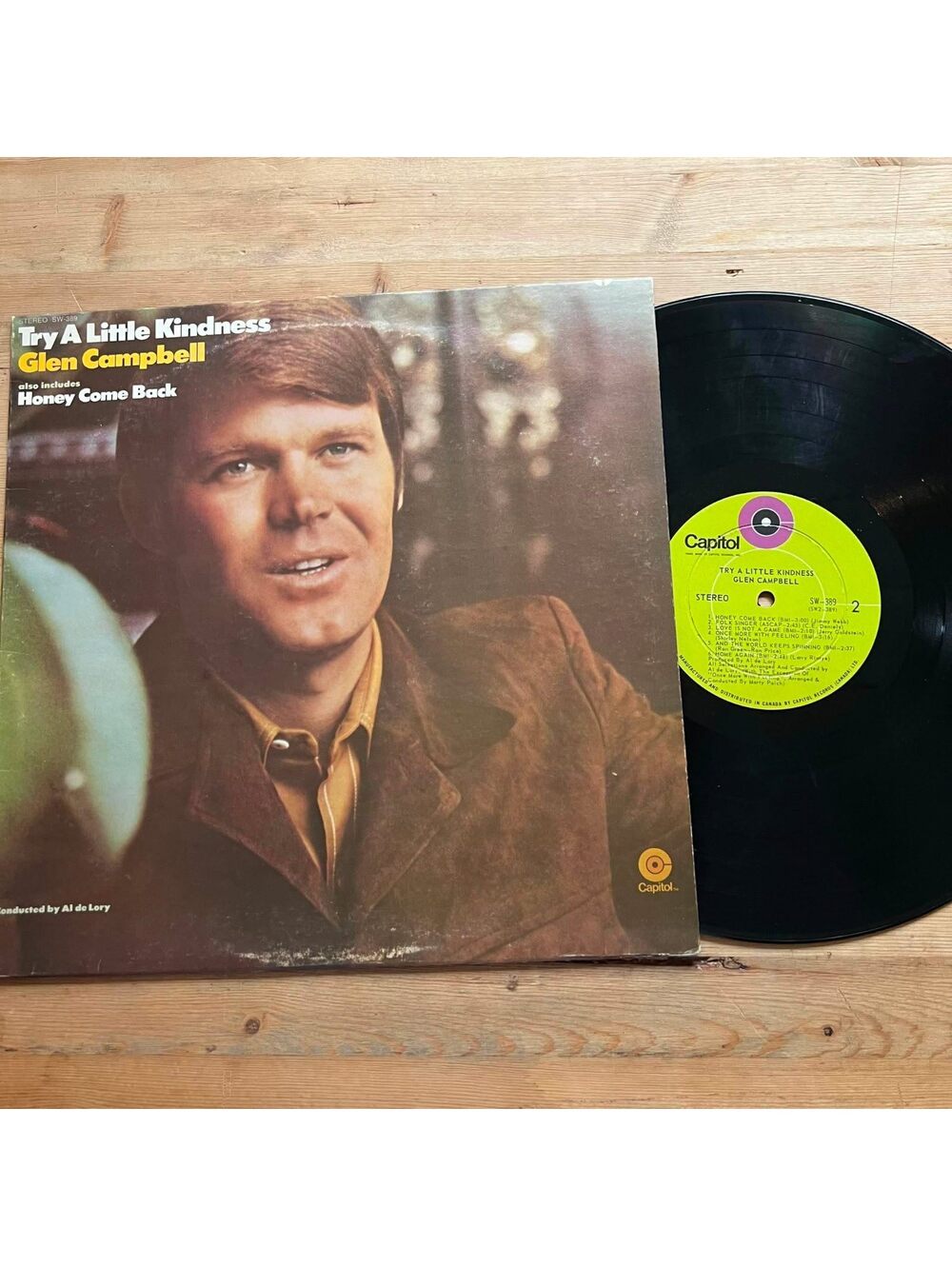 Glen Campbell - Try a Little Kindness 33rpm VG+ VR19